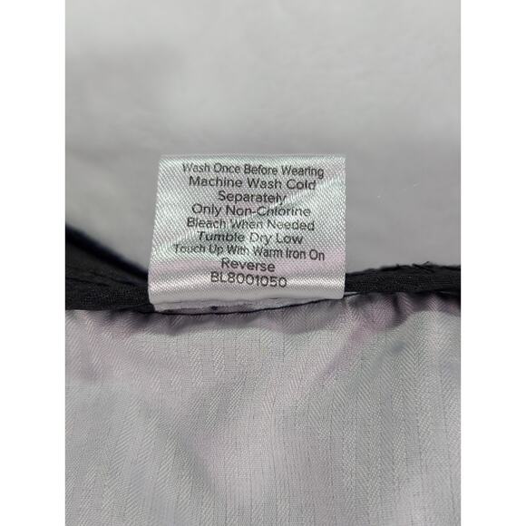 John Blair Navy Flat Front Straight Leg Corduroy Pants 36W 29L w/Elastic Waist - Picture 5 of 10